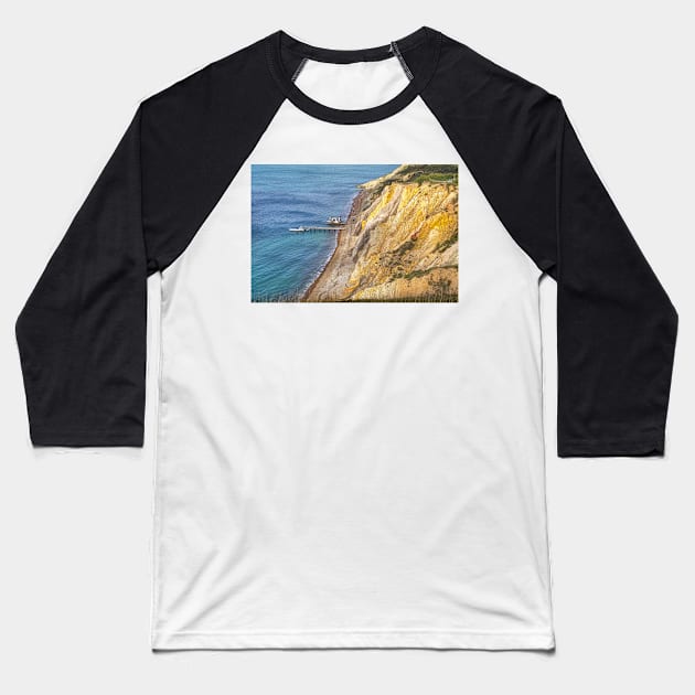 Alum Bay Baseball T-Shirt by GeoffCarpenter